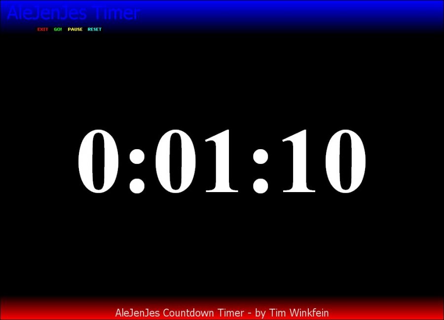 AleJenJes Countdown Timer